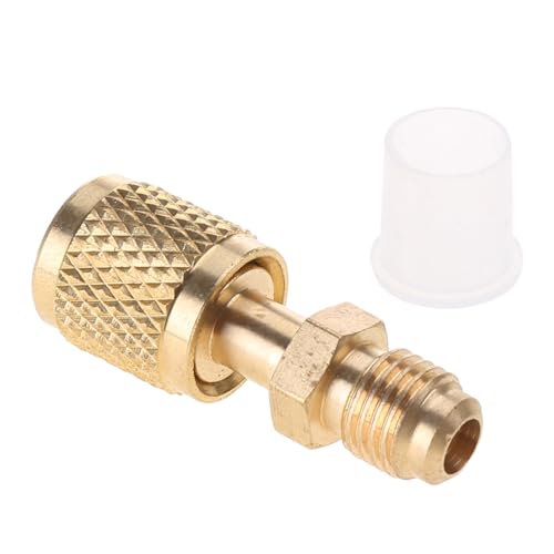 Nuevos adaptadores de latón R410a: conector macho de 1/4" a hembra de 5/16" para mangueras de carga miniatura 5