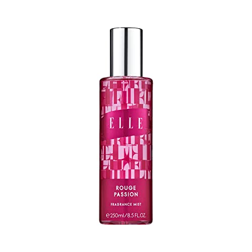 Elle Rouge Passion Fragancia Mist 250Ml