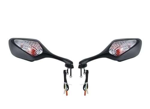Espejos retrovisores CBR1000RR con luz de señal giro para manillar de moto de 2008 a 2013