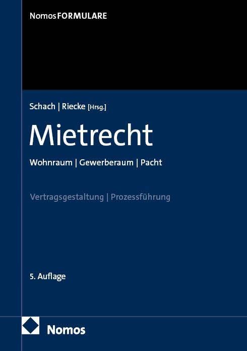Mietrecht: Wohnraum | Gewerberaum | Pacht