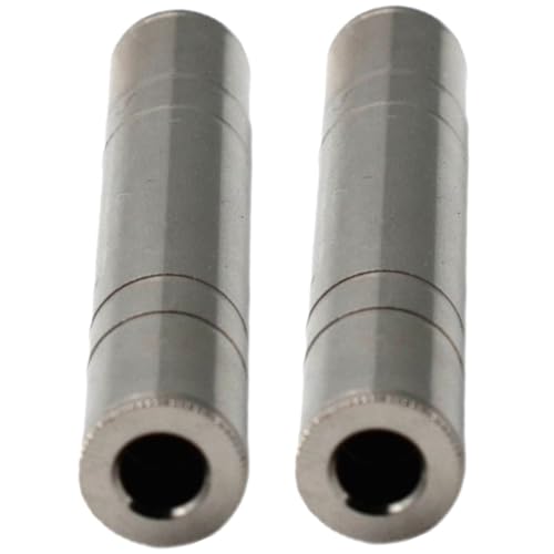 Adaptador hembra a hembra de audio en metal compacto color plata conector jack de 2 piezas