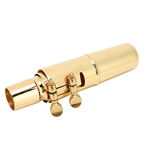 Tenor Saxophone Mouthpiece, Durable Brass Sax Mouthpiece Fine Workmanship Metal Sax Mouthpiece For Performance(6 Breaths) #TOP3