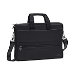 Rivacase Laptoptasche für Natebooks bis 15,6 Zoll - Hochwertige Schultertasche mit einem extra Fach für ein Tablet bis 10.1 Zoll /