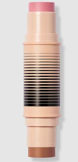 DIBS Beauty Desert Island Duo Blush + Bronzer Stick, You Do You/Mood Boost, Nude Pink, for Light to Tan with (Neutral Undertones)