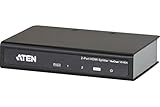 aten vga splitter 4 port splitter hdmi 2 sorties 3d 4k vs182a