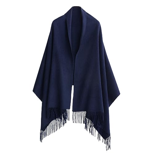 Châle en cachemire pur HOTDAY, pashmina d'exception doux et chaud pour l'hiver