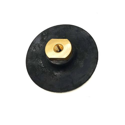 Soporte de disco de 4 pulgadas (M10) con plato de apoyo, accesorio para máquina de pulir, placa de apoyo de velcro con adaptador de broca para pulir