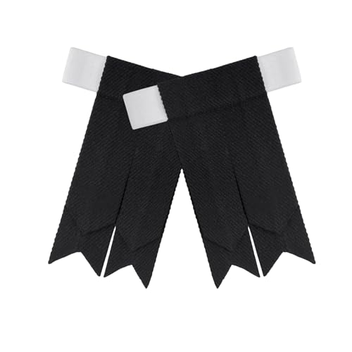 Image of Scottish Tartan Kilt Flashes with Elastic Adjusters