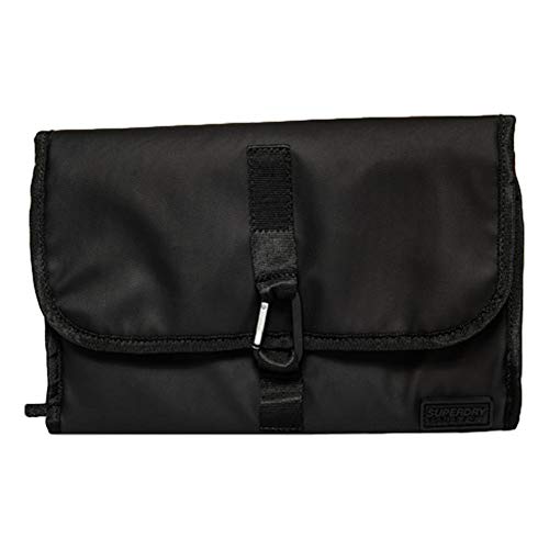 Preisvergleich Produktbild Superdry Kulturbeutel mit Haken, Schwarz