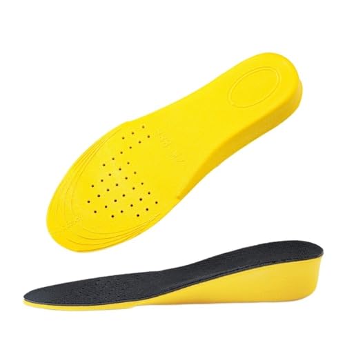 Plantillas ortopédicas de 1,5 a 3,5 cm para mujeres y hombres, plantillas ortopédicas transpirables con absorción de impactos, almohadillas para el cuidado de los pies (altura 3,5 cm, UE 41-42 (265 mm
