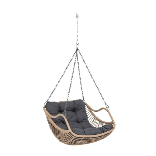 Hespéride - Silla Huevo suspendida sin Patas de Acero tratado con epoxi Gibraltar