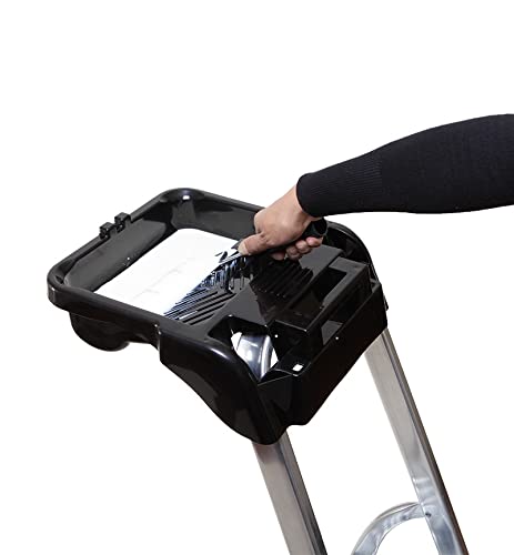 Tablette porte-outils peinture pour garde corps escabeaux Selekta et Mixalu