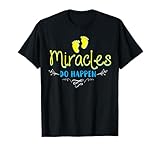 Photo Gallery miracles do happen - maglietta da donna con scritta in inglese "pregnancy baby parent maglietta Photo Gallery miracles do happen - maglietta da donna con scritta in inglese "pregnancy baby parent maglietta