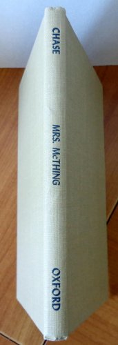 Mrs. McThing - A Play [Unknown] B0007DLUYA Book Cover