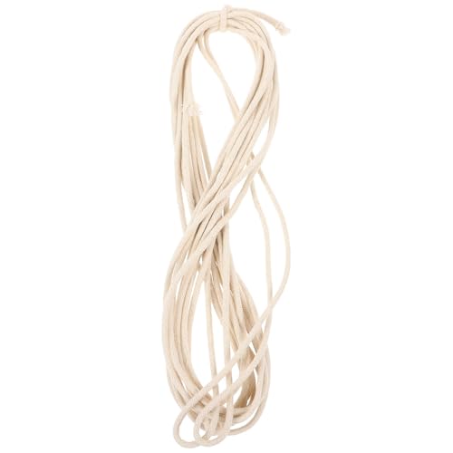 SOLUSTRE Mecha Combustión Suave y Lámpara de Aceite y Queroseno de Algodón Color Beige Adecuada para Decoración del Hogar y Regalos DIY