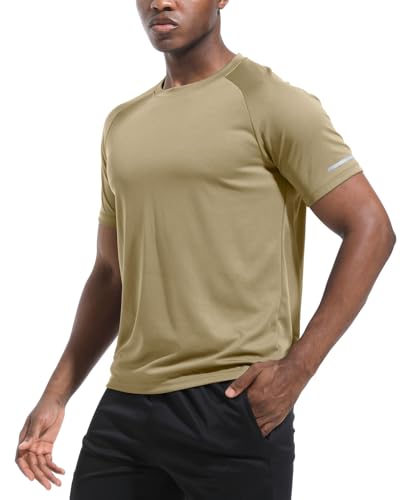 Image of Boyzn 1 or 3 Pack Men's Workout Running Shirts, Dry Fit Moisture Wicking T-Shirts, Sports Gym Athletic Short Sleeve Shirts