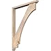 Ekena Millwork BKT0402X30X42IMP01SDF Imperial Traditional Smooth Bracket w/Offset Brace, Douglas Fir
