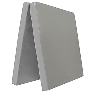 Grevinga® Inklapbare turnmat (RG 22) 200 x 100 x 6 cm grijs | speelmat