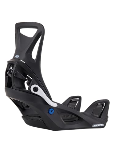 Burton Kids' Step On Re:Flex Snowboard Bindings, Black, L