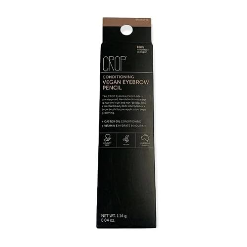 Crop Conditioning Vegan Eyebrow Pencil Brunette #TOP3