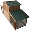 Amazon.com: YGBWRF Extra Larger Wood Rabbit Hutch Outdoor Materials ...