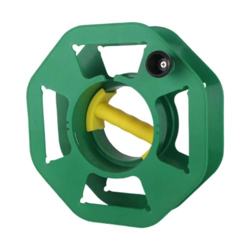 Ronyme Avvolgicavo Manuale Multifunzione, Robusto e Resistente, Mini organizzatore di Cavi per riporre Cavi in ​​Ufficio e all'aperto, Verde