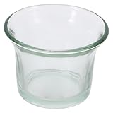 Levemolo Practical Glass Bird Feeder Cup Craftsmanship for Balcony or Compact Gardens Bird Feeder Supply