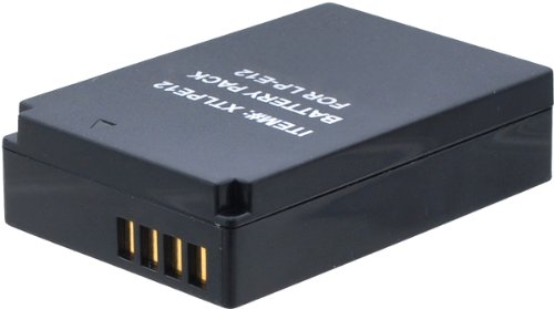 Xit XTLPE12 1300mAh Lithium Ion Replacement Battery for Canon LP-E12 (Black)