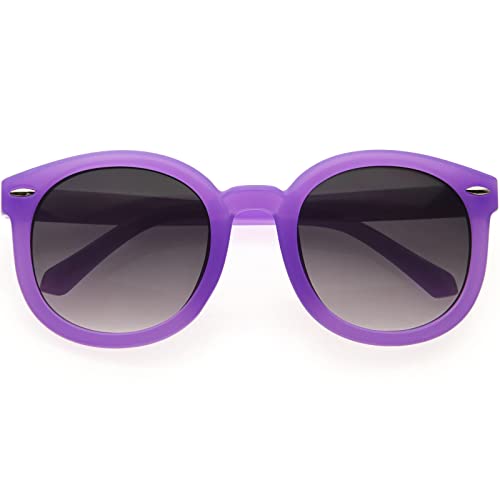 zeroUV - Kids Round Oversize Retro Fashion Kids Sunglasses D299