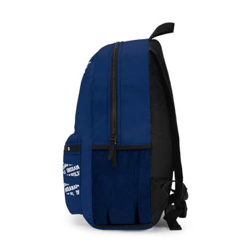 Image of Indianapolis School Backpack Custom Gifts for Boys Girls Teens | Custom Name and Number Personalized Bookbag