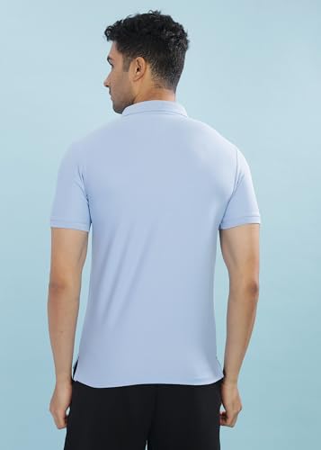 Image of Force NXT Men's Solid Regular Fit Polo Shirt