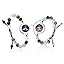 3-Beaded | Silver Silver