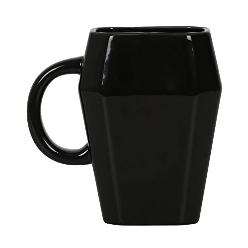 something different - Death Before Decaf - Coffin Mug, Schwarz - Image 2