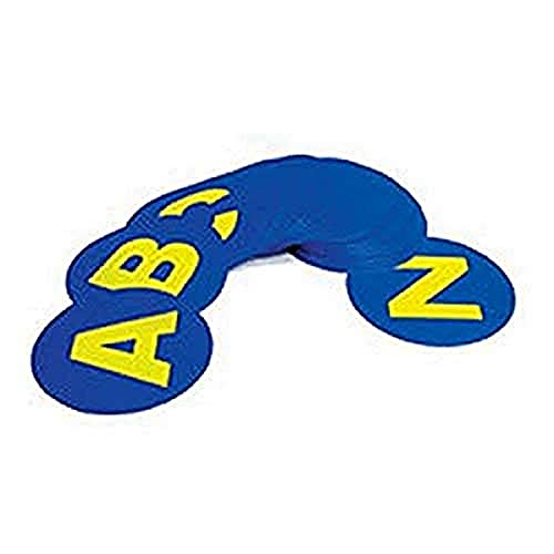 US Games Alphabet Poly Spots, 9-Inch