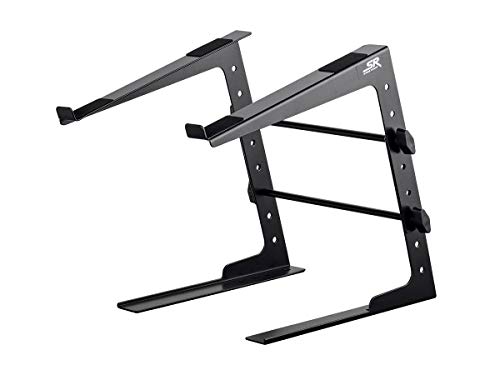 Monoprice DJ Laptop Stand - With Adjustable Height, 8.0 lbs Weight Capacity - Stage Right Series