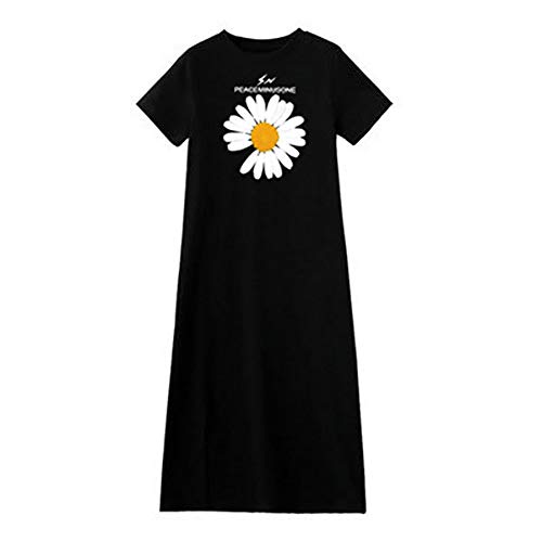 Anqeeso - Camiseta para mujer, diseño de margarita