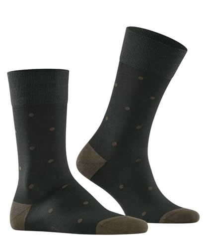 Image of FALKE Men's Dot Socks, Breathable, Crew, Casual or Dress, Polka Dots, 1 Pair