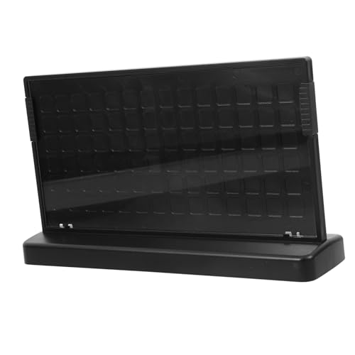BUTIFULSIC Sleek Minimalist Tabletop Sign Holder Display Stand Plastic Menu Stand for Home Office Restaurant Shop