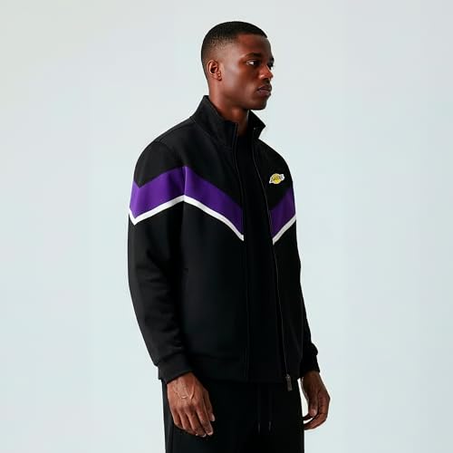 Image of GAME 7 NBA mens X Nba Men's Officially Licensed Long Sleeve Neoprene Zip Up Sweatshirt