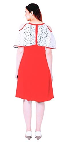 Image of FELLAMO Girl's A-Line Knee Length Dress