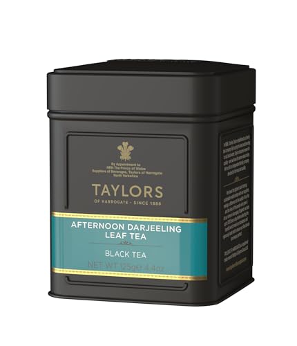 Image of Taylors of Harrogate Afternoon Darjeeling Loose Leaf Tin, 4.41 oz
