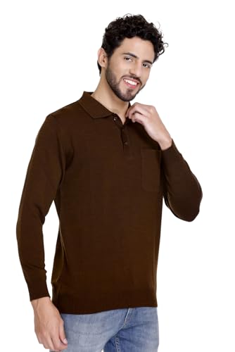 Image of In Love Men's Cotton Blend Warm Winter Wear Top Full Sleeves