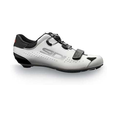 Sidi Sixty Road Cycling Shoes - Black/White 44.5 Cover