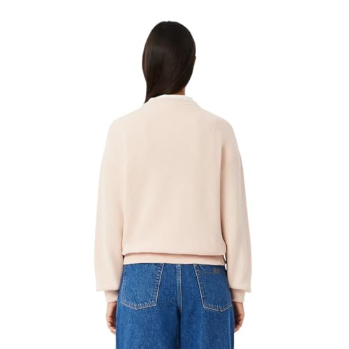 Image of Lacoste Women's Core Collection Regular Fit Crew Neck Long Sleeve Classic Sweater