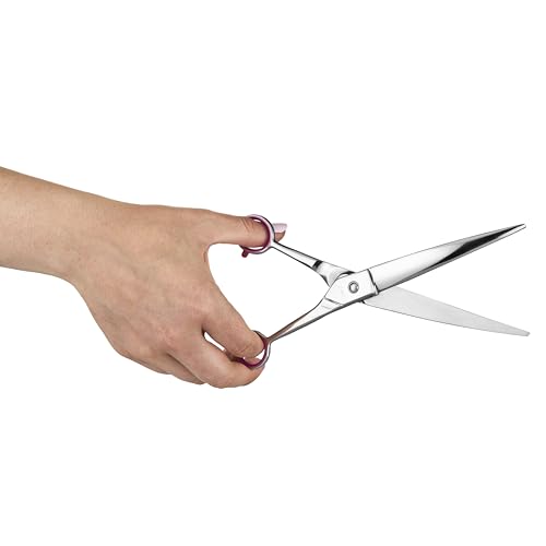 Image of Geib Buttercut Dog Grooming Scissors, Stainless Steel Professional Dog Grooming Kit - Curved, Straight and Thinning Shears, 3 in 1 pet grooming kit