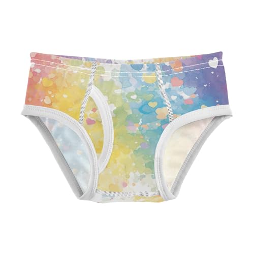KLL Watercolor Toddler Boy Pure Cotton Underwear Breathable Children Panties