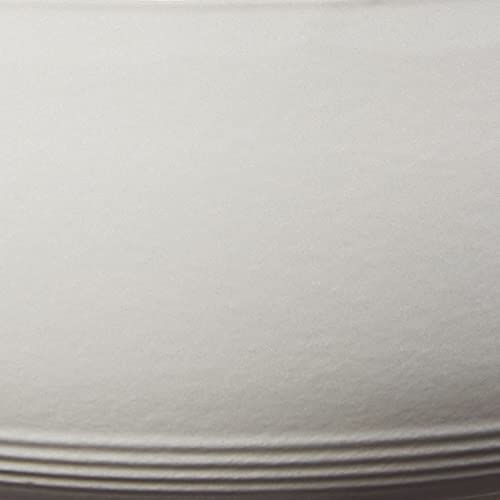 Image of Lodge 4.5 Quart Enameled Cast Iron Dutch Oven with Lid - Dual Handles - Oven Safe up to 500 F or on Stovetop - Use to Marinate, Cook, Bake, Refrigerate and Serve - Oyster White