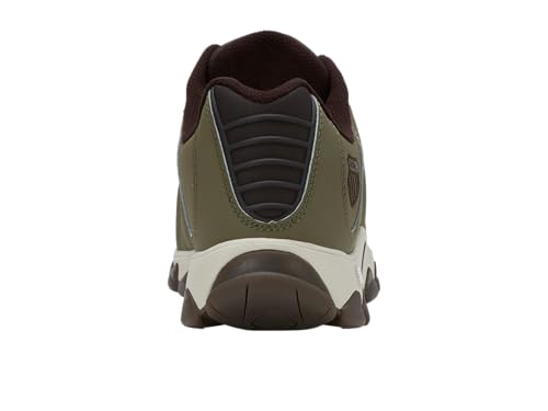 Image of K-Swiss Men's ST329 CMF Sneaker, Wide Tennis Walking Shoes Leather Upper