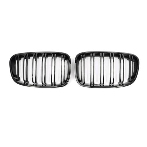 Calandre BMW Série 1 F21 F20 Rénover Face Avant Grille Noire Brillante Double Barre
