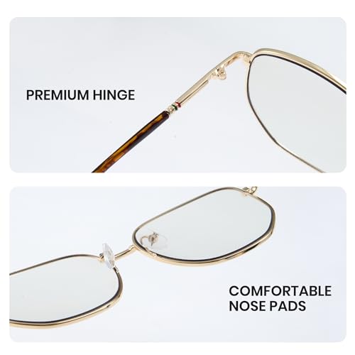 Image of Cyxus Photochromic Blue Light Glasses for Men Women Computer Glasses UV Protection Glasses 8261